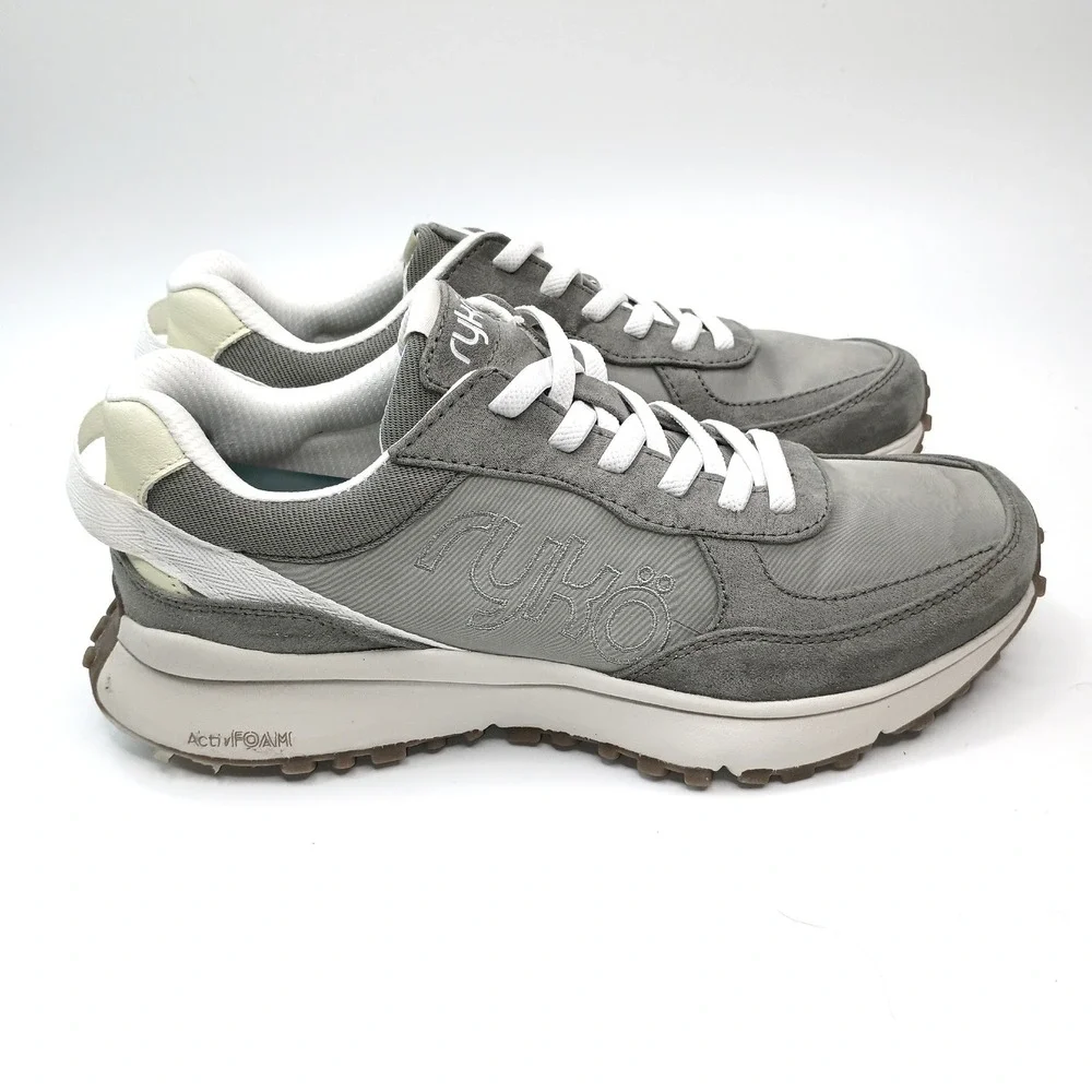 Ryka Jog On Womens Sneakers Olive Green Size 7.5M ActivFoam‎ Walking Shoes